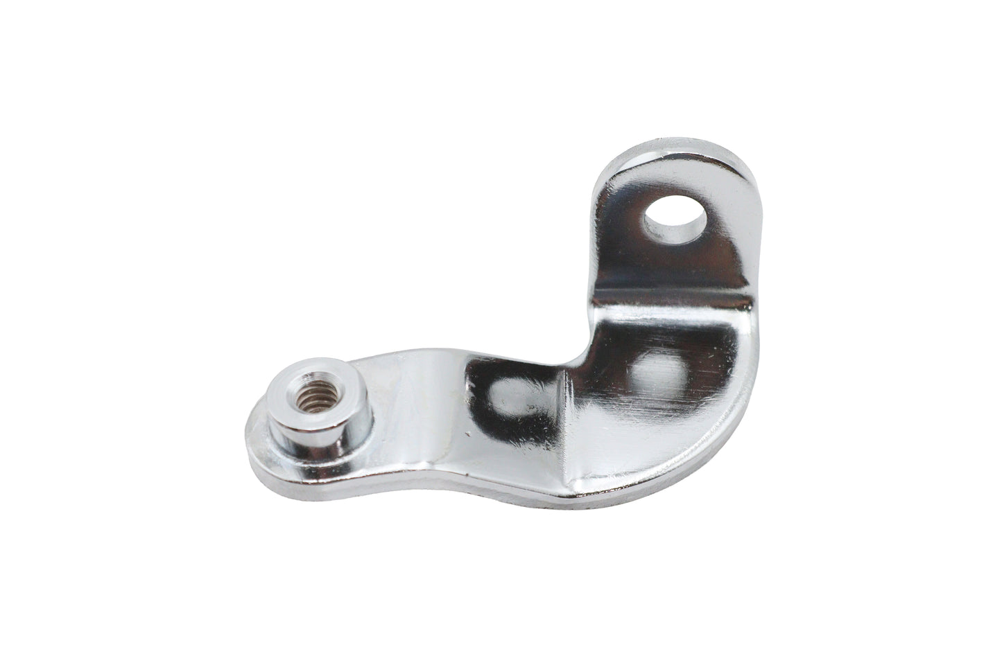 HARLEY Ultima Oil Tank Front Mount Bracket Chrome Fits 1984-1999 FXST,   1986-1999 FLST,