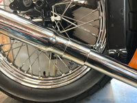 HARLEY Chrome 1-3/4 Zoll Nahtlose Auspuffschellen-Satz Passend für 0- Custom, Anwendung für 1-3/4 Zoll Erweiterung