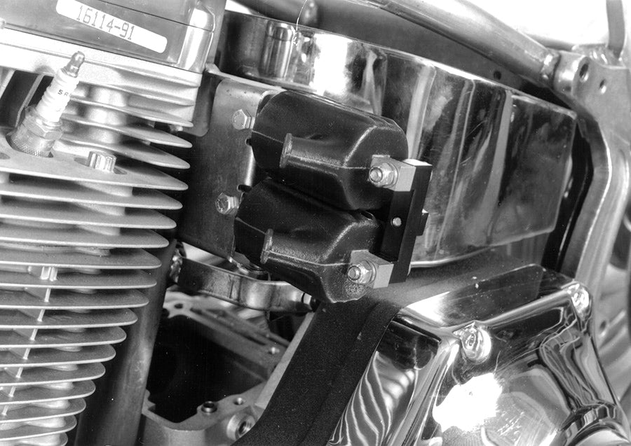 HARLEY Zündspulenhalterung für Dyna Zündungen Passend für 0- Custom, Anwendung