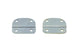 HARLEY Windshield Extension Bracket Set Zinc fits 1960-1984 FLH,