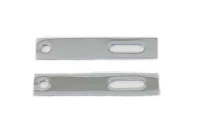 HARLEY Chrome 4-3/4 inch Exhaust Bracket Set Fits 0-  Custom, application