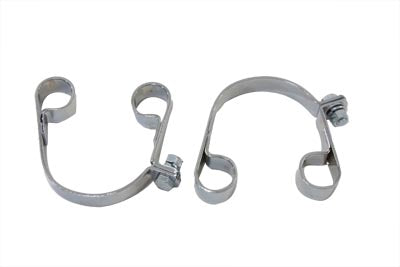 HARLEY Chrom-Auspuffschellen-Set Passt 0- Custom, Anwendung