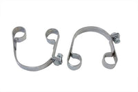 HARLEY Chrom-Auspuffschellen-Set Passt 0- Custom, Anwendung