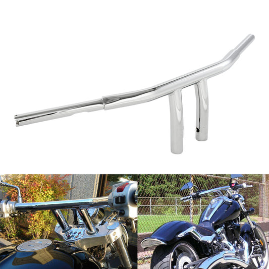 Custom Chrome HARLEY CHROME 1-1/4" T-BAR 8" RISE