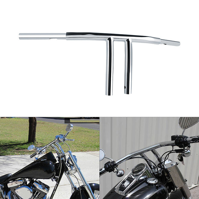 Custom Chrome HARLEY CHROME 1-1/4" T-BAR10" RISE