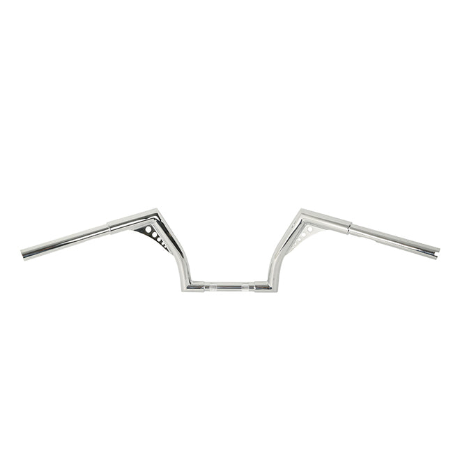 Custom Chrome HARLEY CHROME 1-1/4" BANDITS HANDLEBAR - FAT NARROW 10" RISE