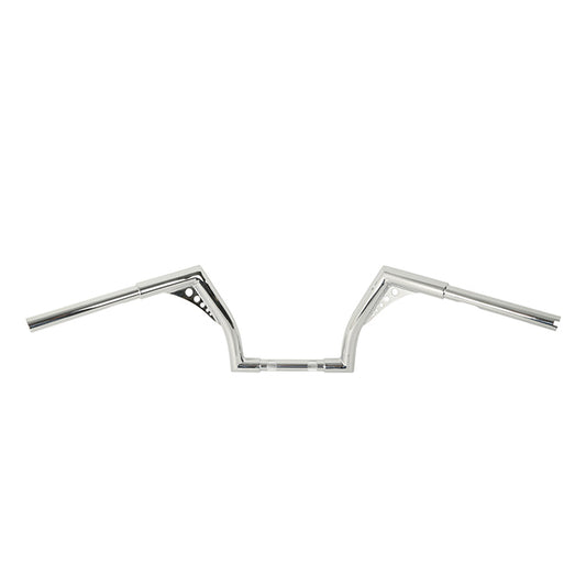 Custom Chrome HARLEY CHROME 1-1/4" BANDITS HANDLEBAR - FAT NARROW 10" RISE