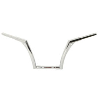 Custom Chrome HARLEY CHROME 1-1/4" BANDITS HANDLEBAR - FAT NARROW 12" RISE