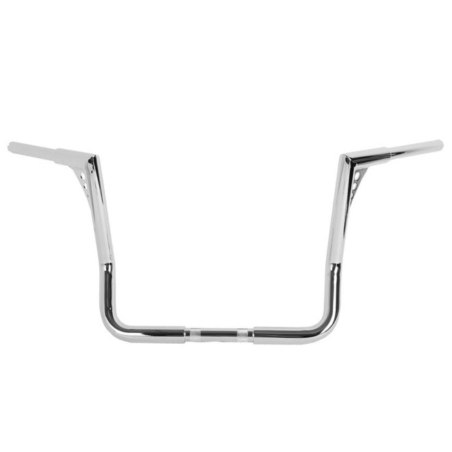 Custom Chrome HARLEY CHROME 1-1/4" BANDITS HANDLEBAR - FAT WIDE 14" RISE