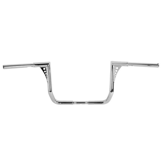 Custom Chrome HARLEY CHROME 1-1/4" BANDITS HANDLEBAR - FAT WIDE 14" RISE