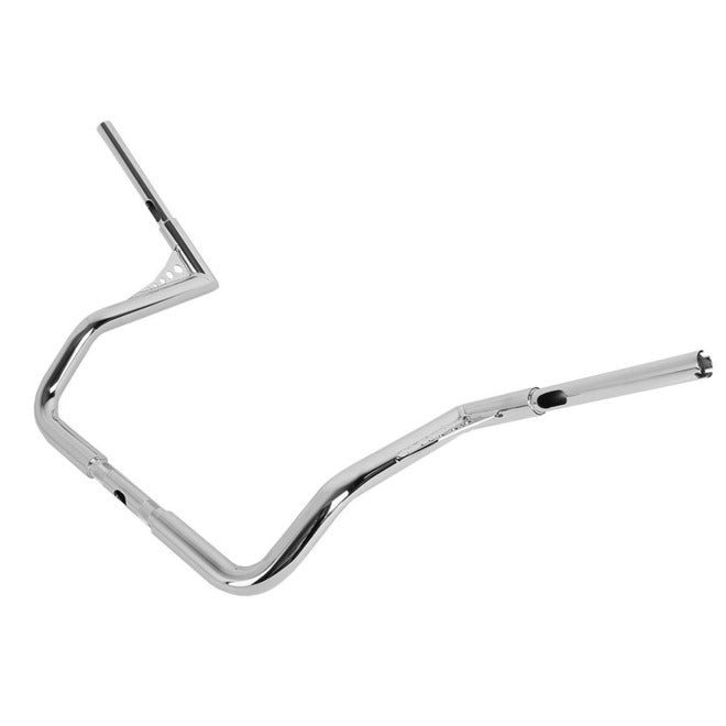 Custom Chrome HARLEY CHROME 1-1/4" BANDITS HANDLEBAR - FAT WIDE 14" RISE