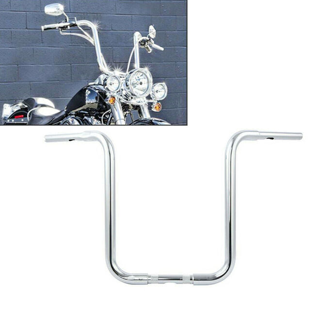 Custom Chrome HARLEY CHROME 1-1/4" SMOOTH APE HANGER 18" RISE