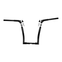 Custom Chrome HARLEY SATIN BLACK 1-1/4" "CALIBARZ" ADJUSTABLE HANDLEBAR 14" RISE