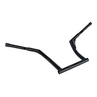 Custom Chrome HARLEY SATIN BLACK 1-1/4" BANDITS HANDLEBAR - FAT VERSION 14" RISE
