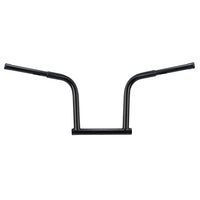 Custom Chrome HARLEY SATIN BLACK 1-1/4" MACHO RABBIT HANDLEBAR 12" RISE