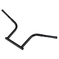 Custom Chrome HARLEY SATIN BLACK 1-1/4" MACHO RABBIT HANDLEBAR 12" RISE