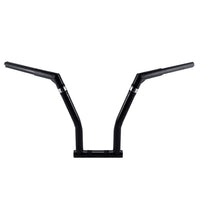 Custom Chrome HARLEY SATIN BLACK1-1/4" CURVEORZO ADJUSTABLE HANDLEBAR 14" RISE