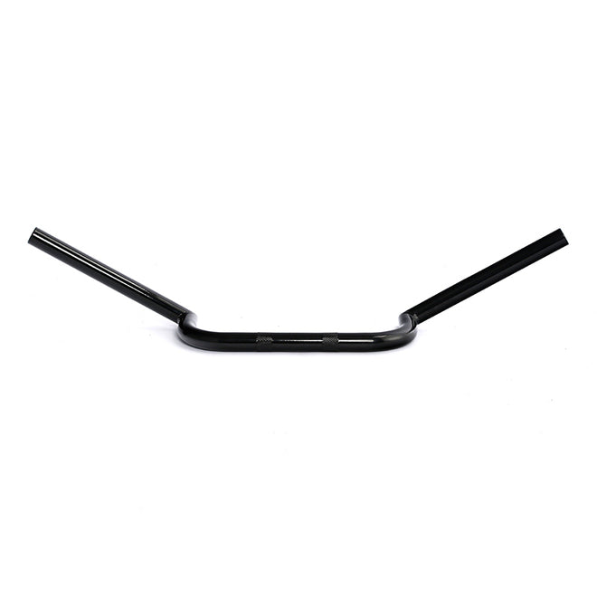 Custom Chrome HARLEY GLOSS BLACK 1" UPSIDES HANDLEBAR 4.8" RISE