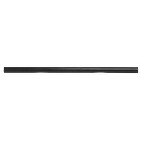 Custom Chrome HARLEY SATIN BLACK 1" DRAG BAR 1" RISE;DIMPLED;KNURLED;NON DRILLED