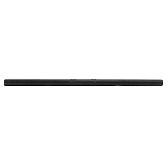 Custom Chrome HARLEY SATIN BLACK 1" DRAG BAR 1" RISE;DIMPLED;KNURLED;NON DRILLED