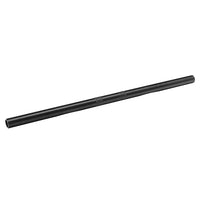 Custom Chrome HARLEY SATIN BLACK 1" DRAG BAR 1" RISE;DIMPLED;KNURLED;NON DRILLED