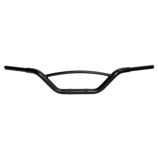 Custom Chrome HARLEY SATIN BLACK 1-1/4" HOLLYWOOD HANDLEBAR 6" RISE