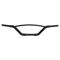 Custom Chrome HARLEY SATIN BLACK 1-1/4" HOLLYWOOD HANDLEBAR 6" RISE