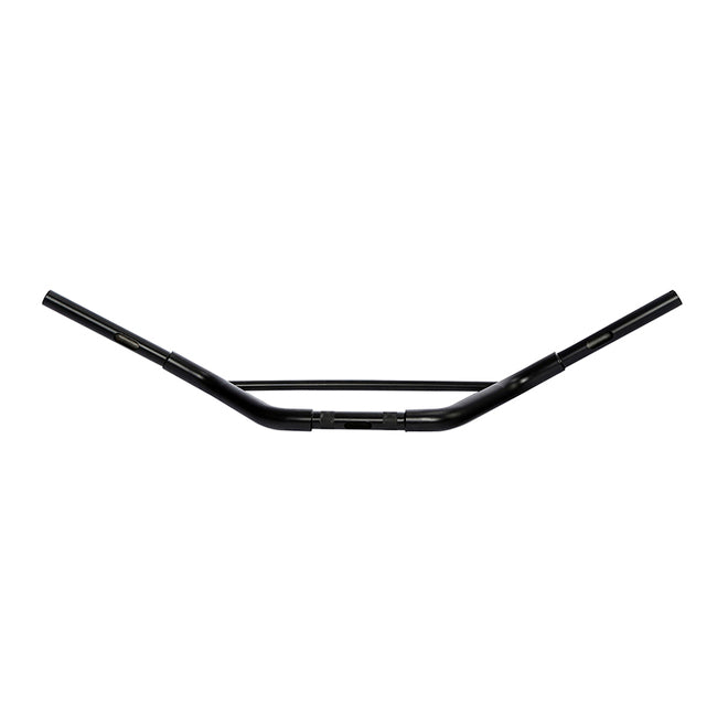 Custom Chrome HARLEY SATIN BLACK 1-1/4" HOLLYWOOD HANDLEBAR 6" RISE