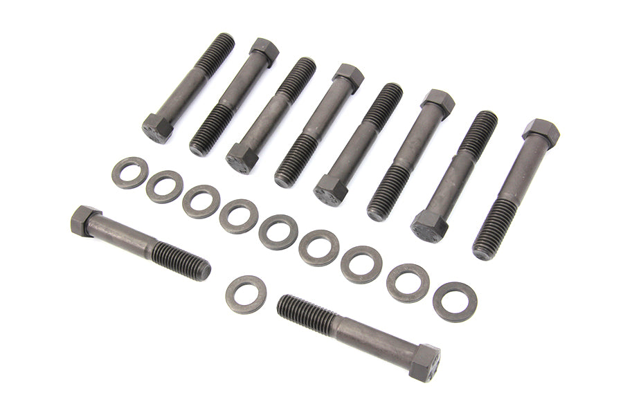 HARLEY Parkerisierter Zylinderkopfschrauben-Kit Passend für 1940-1947 FL,