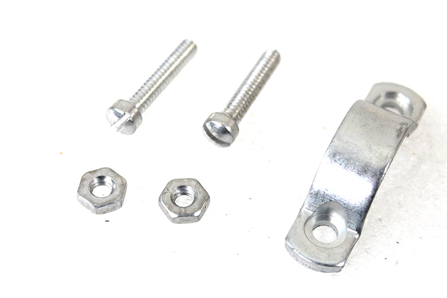 HARLEY Handbremshebel-Halterungs-Klemmen-Kit passend für 1955-1964 FL, 1955-1964 G, 1955-1956 K, 1