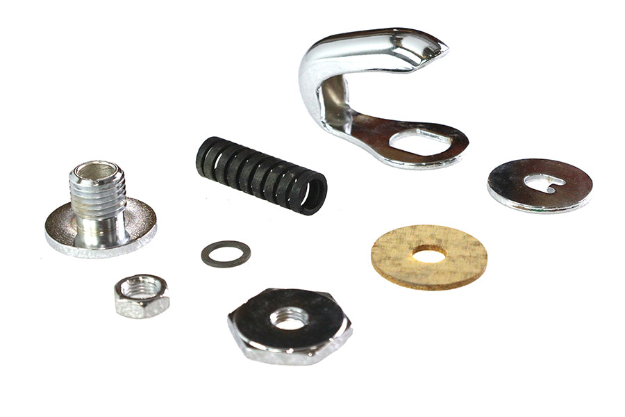 HARLEY Oberer Lenkungsdämpfer-Kit Chrom Passend für 1940-1952 G, 1937-1952 W,