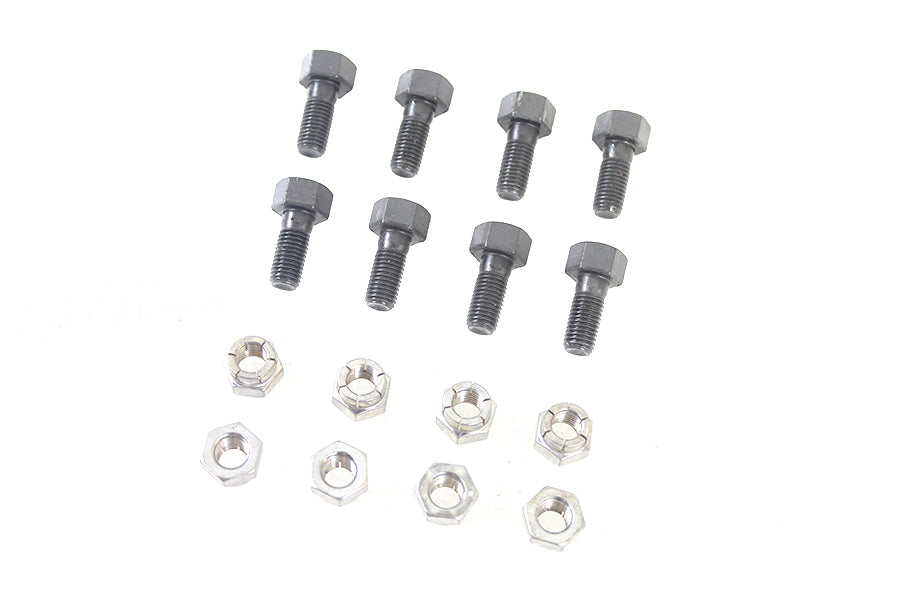 HARLEY Hinterradbremstrommel Bolzen- und Muttern-Set Passend für 1952-1956 K, 1957-1965 XL,