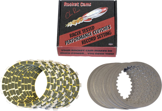 HARLEY ROCKET PERFORMANCE GARAGE LLC PERFORMANCE CLUTCH KIT EVO BT 90-97 XL 91-20  41-4000