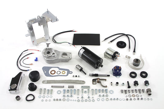 HARLEY Prestolite schwarzer Elektrostarter-Kit passend für 1967-1978 XLH, 1967-1970 XL Elektrostartermotor
