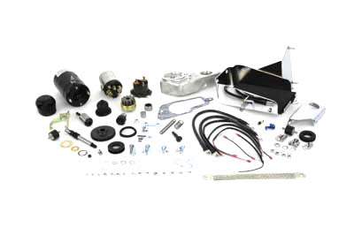 HARLEY Hitachi schwarzes Elektrostarter-Kit passend für 1967-1978 XLH, 1967-1970 XL Elektrostarter-Motorgehäuse