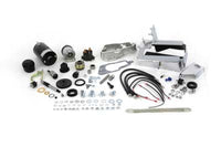 HARLEY Hitachi schwarzes Elektrostarter-Kit passend für 1967-1978 XLH, 1967-1970 XL Elektrostarter-Motorgehäuse