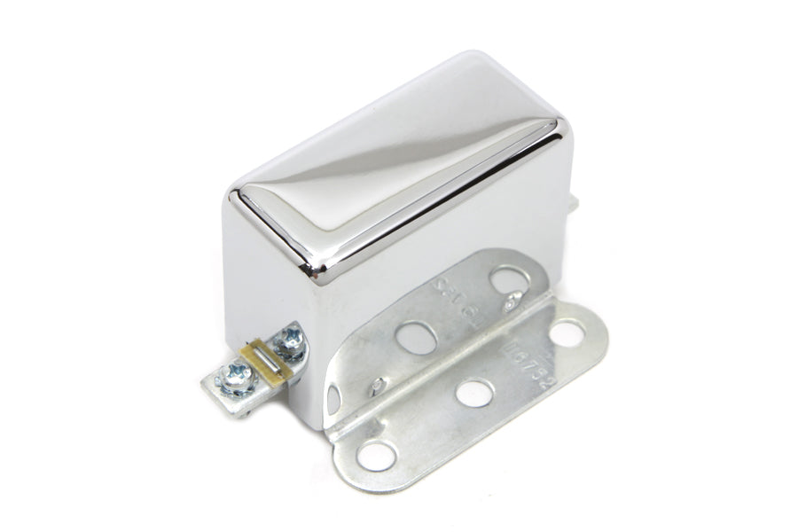 HARLEY Chrom-Look-A-Like 6 Volt 3-Bürsten-Relais Passend für 1932-1937 W,   1932-1937 G,   1932-1936 V,   193