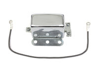 HARLEY Chrom-Look-A-Like 12 Volt 2-Bürsten-Relais Passend für 1941-1957 FL, 1936-1952 EL, 1936-1952 G,