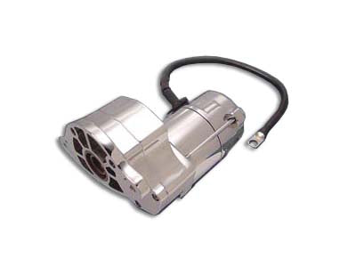 HARLEY Ultima スターター 1.4KW クローム 1974-1984 FX、リアチェーン駆動1982-1984 FL、1984-198に適合