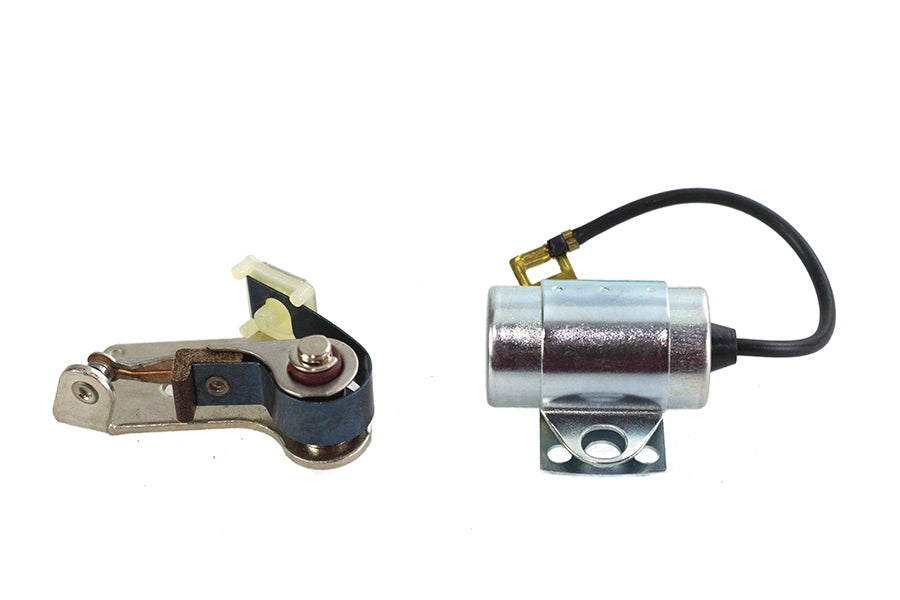 HARLEY Zündkontakte und Kondensator-Kit passend für 1971-1978 FX, 1970-1978 XL,