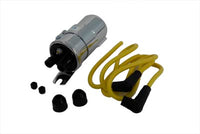 HARLEY Round Chrome 6 Volt Dual Coil with Bracket fits 0-  Custom, application 0-  Custom, application