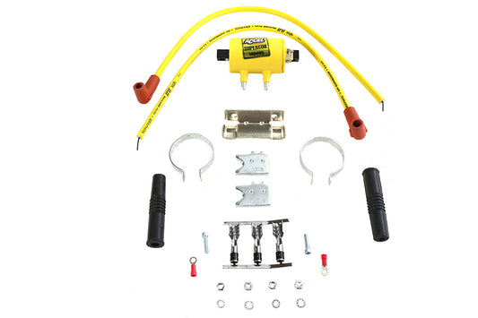 HARLEY Accel Hochenergie-Zündspulensatz Passend für 1965-1984 FL, 1971-1984 FX, 1984-1999 FXST, 1986-1999 F
