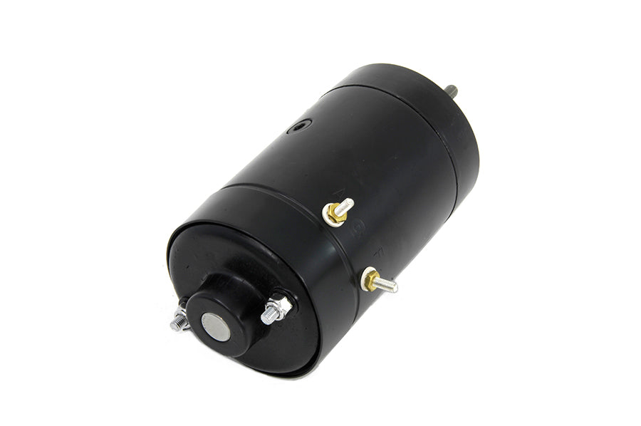 HARLEY Schwarz 6 Volt 2 Bürsten Generator Passend für 1936-1940 EL, 1941-1969 FL, 1937-1948 UL, 1932-1952