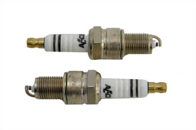 HARLEY Accel U-Groove Zündkerzen-Set Passend für 1975-1977 FX, mit Elektrozündung 1975-1977 FL, mit el