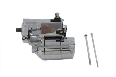 HARLEY Anlasser 1.4KW Chrom passend für 1989-2006 FXST, 1989-2006 FLST, 1989-2006 FLT, 1991-2005 FXD,