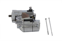 HARLEY Anlasser 1.4KW Chrom passend für 1989-2006 FXST, 1989-2006 FLST, 1989-2006 FLT, 1991-2005 FXD,