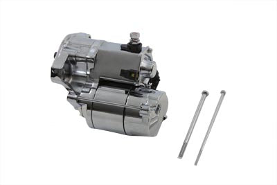 HARLEY Anlasser 1.4KW Chrom passend für 1989-2006 FXST, 1989-2006 FLST, 1989-2006 FLT, 1991-2005 FXD,