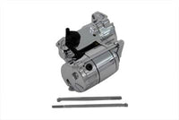 HARLEY Anlasser 1.4KW Chrom, passend für 1989-2006 FXST, 1989-2006 FLST, 1989-2006 FLT, 1991-2005 FXD,