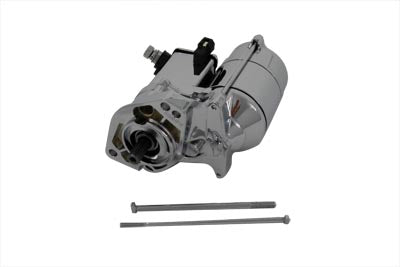 HARLEY Anlasser 1.4KW Chrom, passend für 1989-2006 FXST, 1989-2006 FLST, 1989-2006 FLT, 1991-2005 FXD,