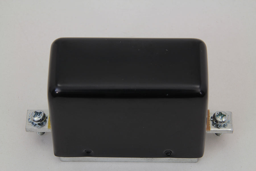 HARLEY Black Look-A-Like 6 Volt 3-Bürsten-Relais Passend für 1932-1937 W, 1932-1937 G, 1932-1936 V, 1937